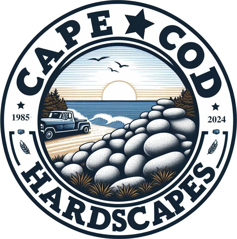 Logo for Cape Cod Hardscapes, a hardscaping company