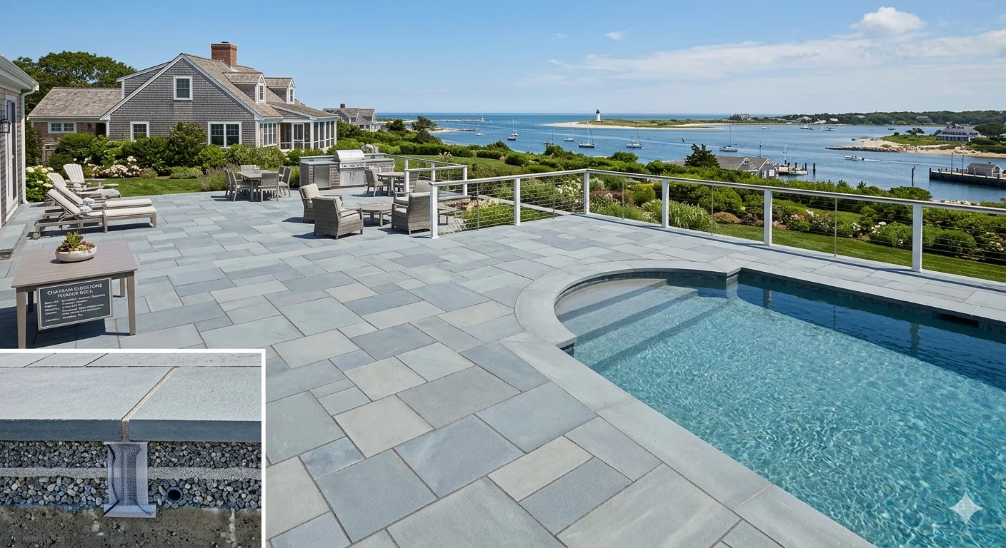 New England Bluestone Patio